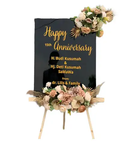 Papan Bunga Akrilik Kelapa Gading Timur