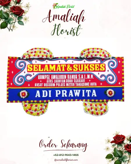 Papan Bunga Ucapan Selamat Kelapa Gading Timur